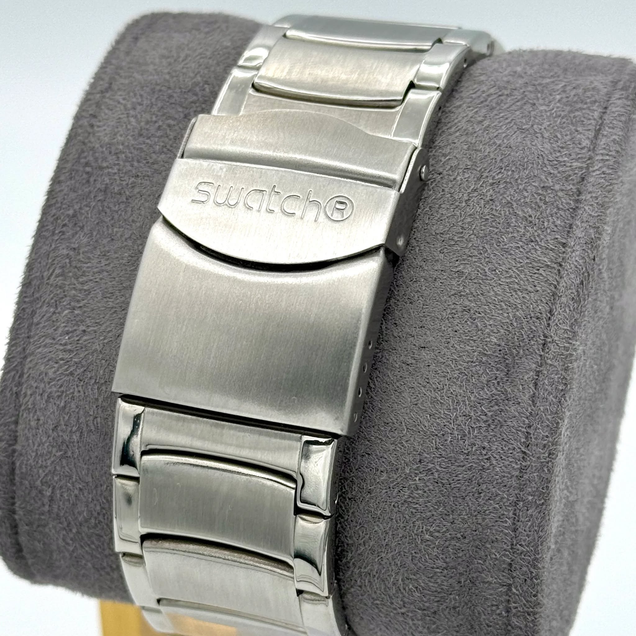 Montre Homme Swatch Irony Chrono Cadran blanc - YVS488G