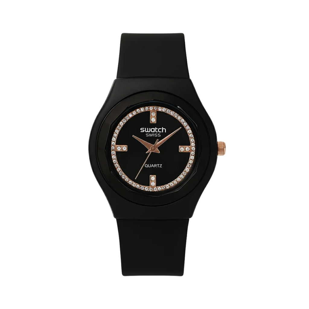 Montre Swatch Irony Skin Black – Modèle SUOB728