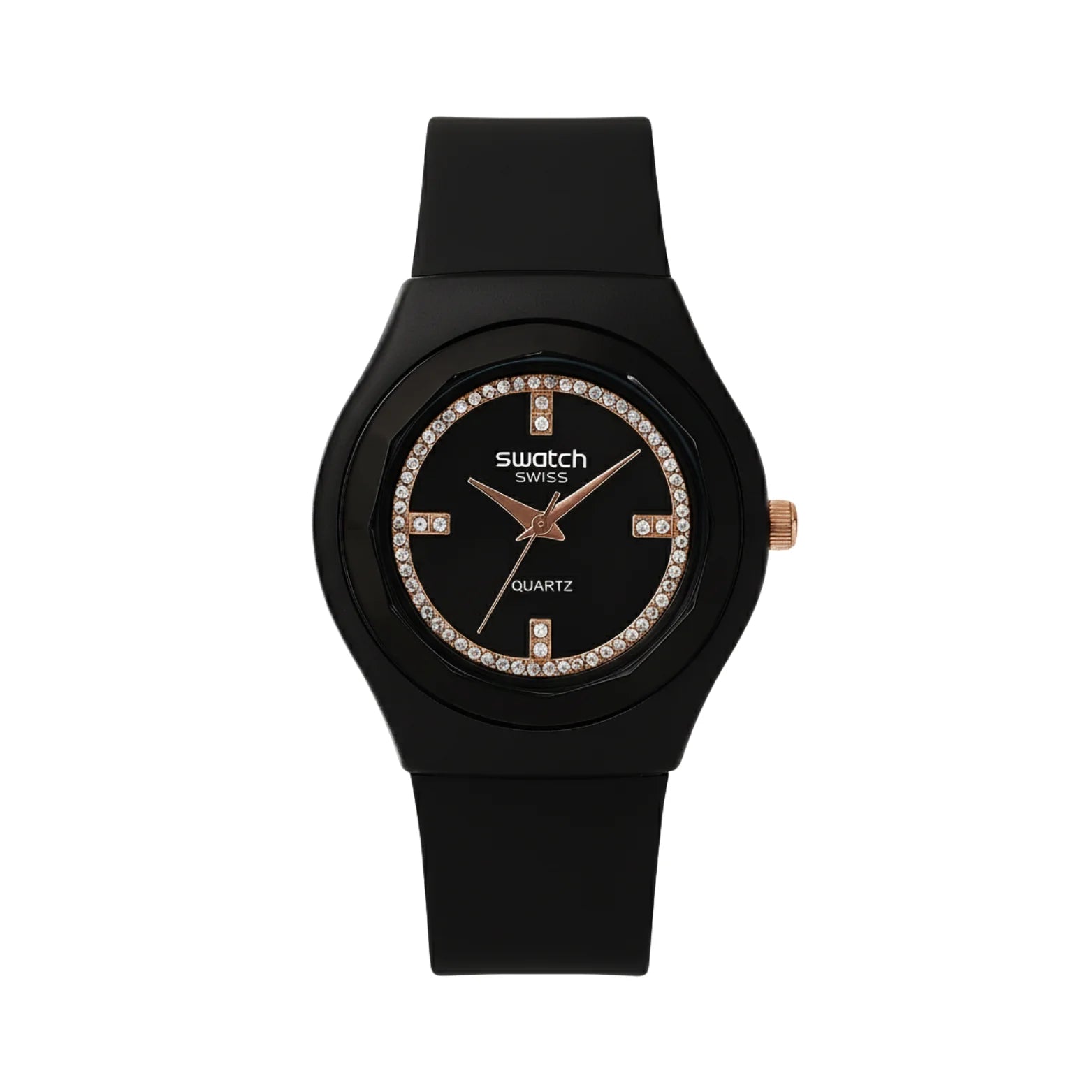 Montre Swatch Irony Skin Black – Modèle SUOB728