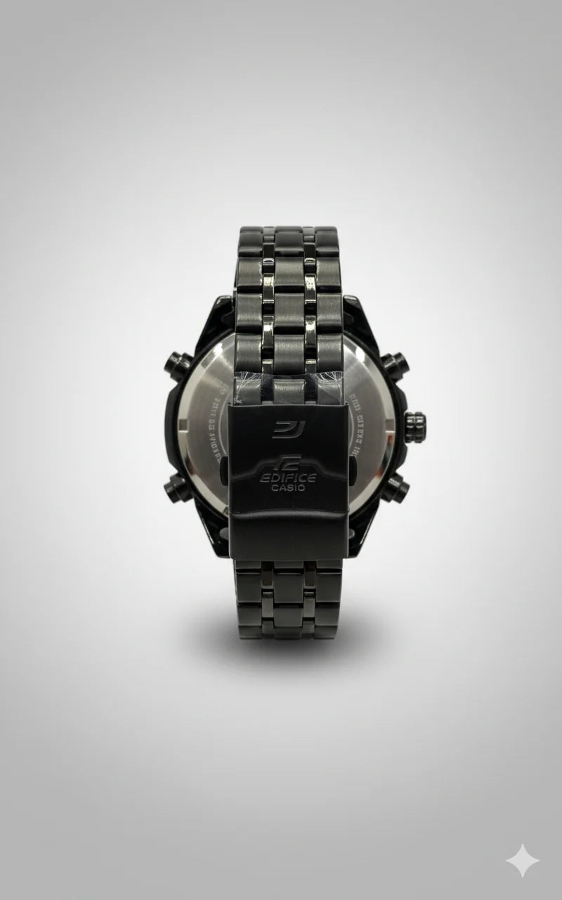 Montre CASIO EDIFICE Noire Élégante et Robuste