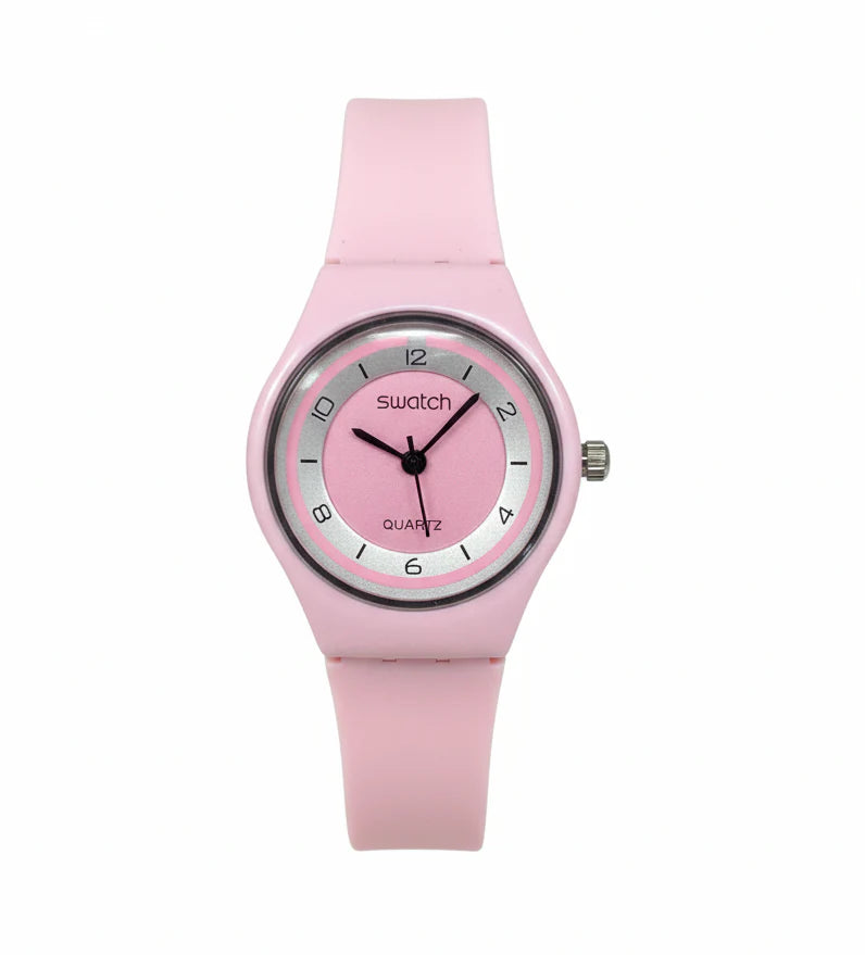 Montre Femme Swatch 3162 Sport rose pastel – Élégance, Confort et Style Actif 26–28mm