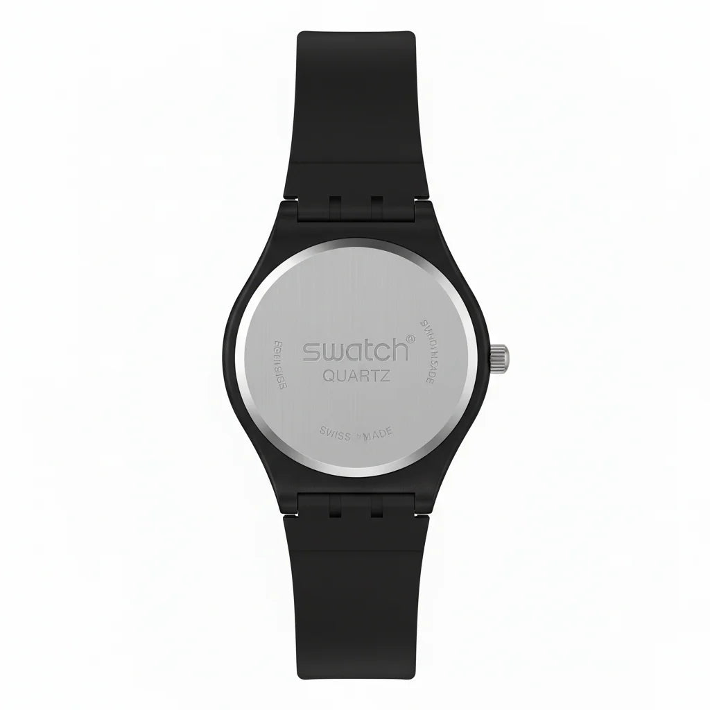 Montre Femme Swatch 3162 Sport Noire – Élégance Intemporelle &amp; Esprit Sportif 26–28mm